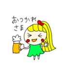 プリティ女神ちゃん 2（個別スタンプ：8）