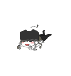 ぱんつほしがりちびのさん（個別スタンプ：2）