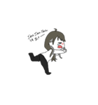 ぱんつほしがりちびのさん（個別スタンプ：5）
