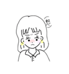 女の子のスタンプ♡（個別スタンプ：6）