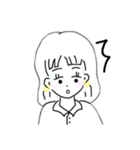 女の子のスタンプ♡（個別スタンプ：8）
