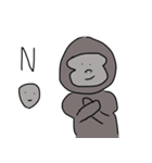 よくみたらかわいい動物たち（個別スタンプ：4）