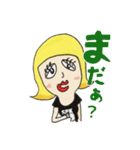 金髪ファッションパンクガール（個別スタンプ：20）
