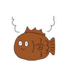 会話に潜むゆるくて可愛い生き物（個別スタンプ：15）