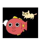 会話に潜むゆるくて可愛い生き物（個別スタンプ：37）