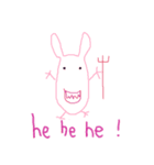 キュービーウサギ（個別スタンプ：5）