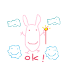 キュービーウサギ（個別スタンプ：16）