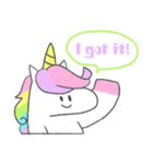にじいろゆにこん3（個別スタンプ：5）