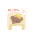 くまさんのあいさつスタンプ（個別スタンプ：4）