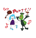 チャーピーと友達（個別スタンプ：21）