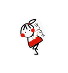 あかしろちゃんの日常。（個別スタンプ：7）