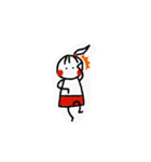 あかしろちゃんの日常。（個別スタンプ：14）