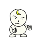 丸い月 darnim（個別スタンプ：7）
