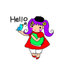 おえかき るるん© ♪（個別スタンプ：1）