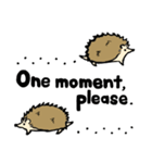 ハリネズミ ことげの日常（個別スタンプ：37）