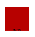 色標本スタンプ 赤付近①（個別スタンプ：7）