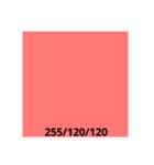 色標本スタンプ 赤付近①（個別スタンプ：40）