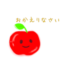 みんなの日常(りんごちゃん)（個別スタンプ：15）