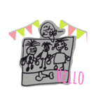 ニーズがあるのか！？息子画伯スタンプ（個別スタンプ：7）