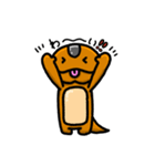トカゲさんスタンプ（個別スタンプ：3）