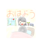 田中さんの手描きスタンプ（個別スタンプ：1）