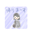 田中さんの手描きスタンプ（個別スタンプ：9）