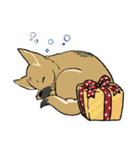 雑種犬のクロハナ ver.バレンタイン（個別スタンプ：22）