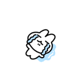 ひらたいうさぎ（はるタイプ）（個別スタンプ：22）