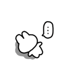 ひらたいうさぎ（はるタイプ）（個別スタンプ：25）