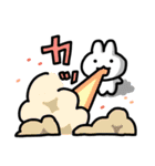 ひらたいうさぎ（はるタイプ）（個別スタンプ：33）