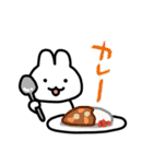 ひらたいうさぎ（はるタイプ）（個別スタンプ：38）