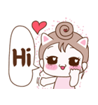 すごく可愛い！ 하트쿵！（個別スタンプ：16）