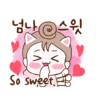 すごく可愛い！ 하트쿵！（個別スタンプ：22）