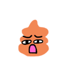 うんち顔文字（個別スタンプ：6）