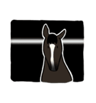 愉快な馬たちと犬（個別スタンプ：15）