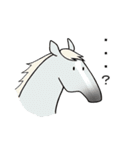 愉快な馬たちと犬（個別スタンプ：20）