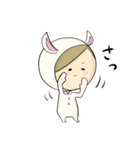 着ぐるみうさぎのうー（個別スタンプ：18）