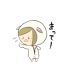 着ぐるみうさぎのうー（個別スタンプ：24）