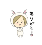 着ぐるみうさぎのうー（個別スタンプ：30）