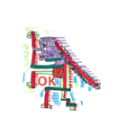 ぼぼぼぼスタンプ（個別スタンプ：1）