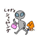 ゆるかわ宇宙人グレイの日常会話（個別スタンプ：27）