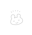 ふつうのくまさん1（個別スタンプ：6）
