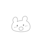 ふつうのくまさん1（個別スタンプ：10）