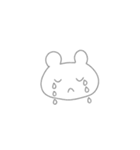 ふつうのくまさん1（個別スタンプ：17）