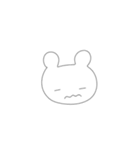 ふつうのくまさん1（個別スタンプ：18）