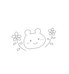 ふつうのくまさん1（個別スタンプ：32）