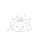 ふつうのくまさん1（個別スタンプ：40）