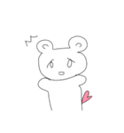 彼氏が尊すぎて作りましたくまさんスタンプ（個別スタンプ：13）