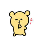手描きのクマ（個別スタンプ：35）