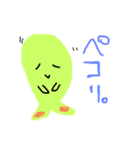 へたな絵2ʕ·͡ˑ·ཻʔ（個別スタンプ：5）
